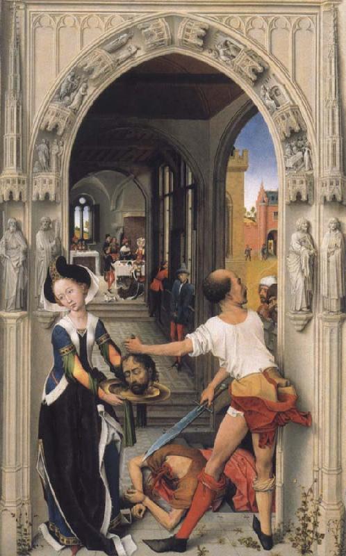 Rogier van der Weyden Museums Gemaldegalerie national Rogier van the Weyden the decapitation the Taufers